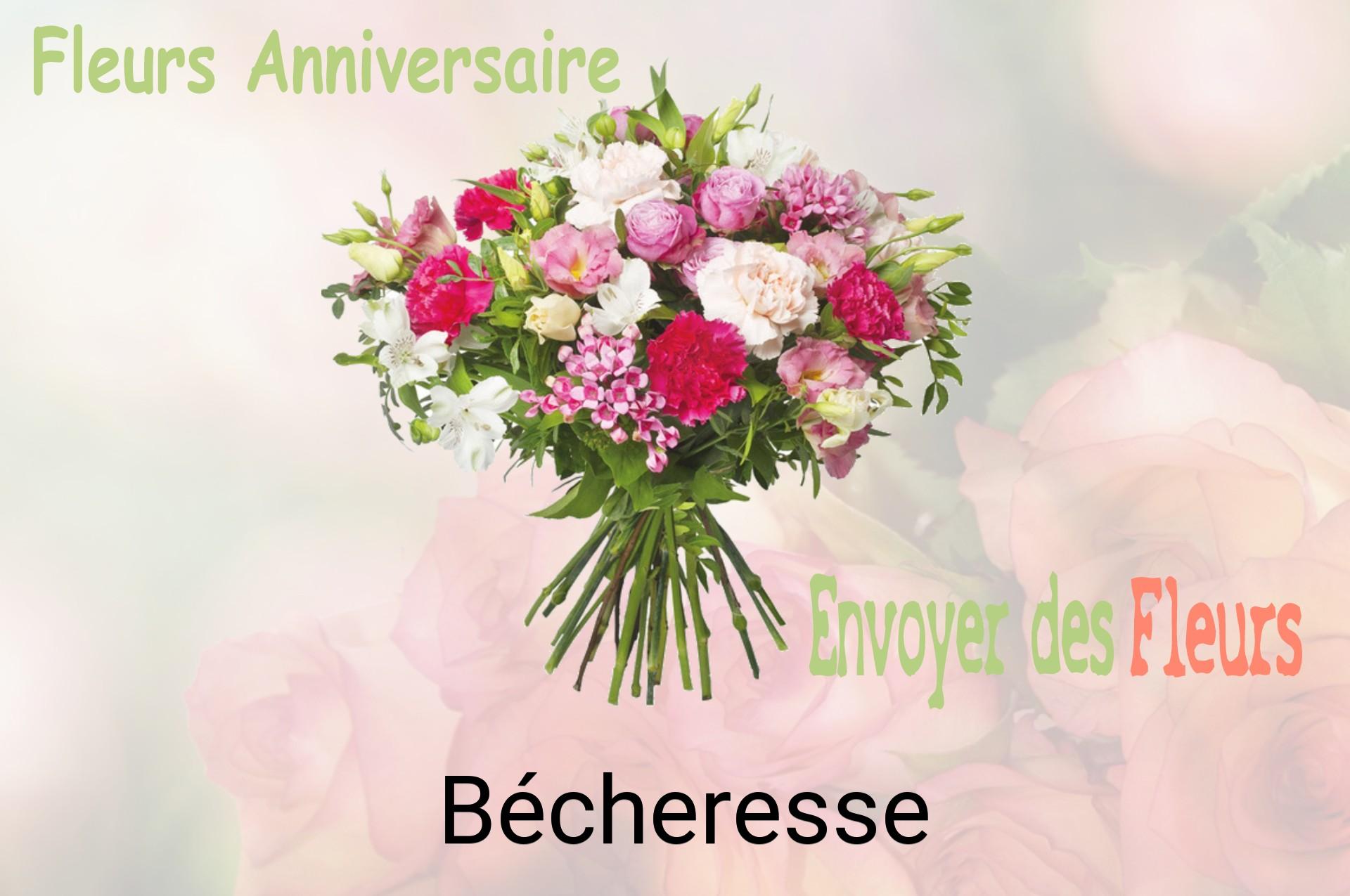 Bouquet de fleurs d’anniversaire livré à Bécheresse